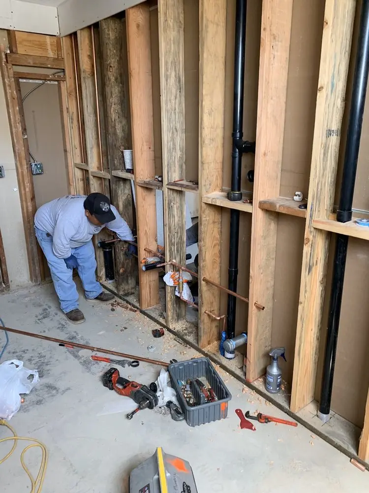 Commercial rough-in plumbing for Commercial Plumbing in Walnut Creek